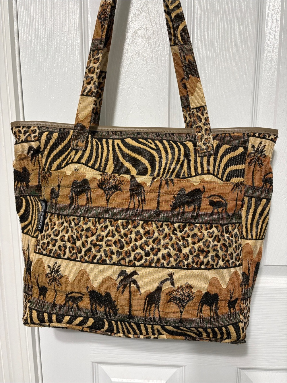 NICCI Safari Tapestry Tote Bag